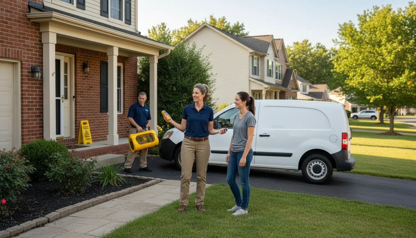 Water restoration image for Mold Remediation in Mountain City, TN